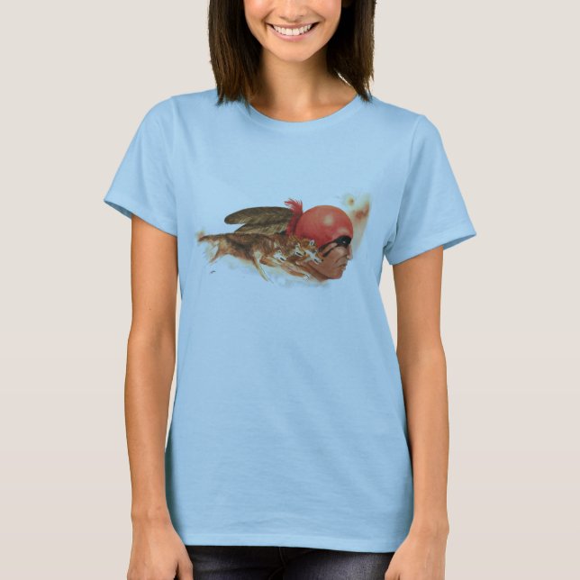 Cherokee Wolf Clan T-Shirt (Front)