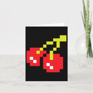 Cherries 80s Video Game Halloween Costume Easy Gro Card