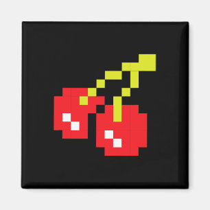 Cherries 80s Video Game Halloween Costume Easy Gro Magnet