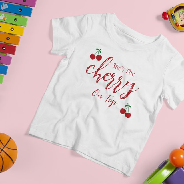 Cherries Baby T-Shirt (Creator Uploaded)