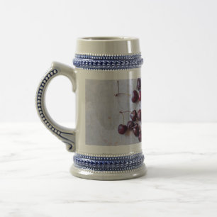 Cherries Beer Stein