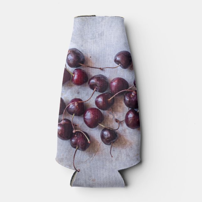 Cherries Bottle Cooler (Front)
