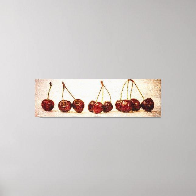 Cherries Canvas Print (Front)
