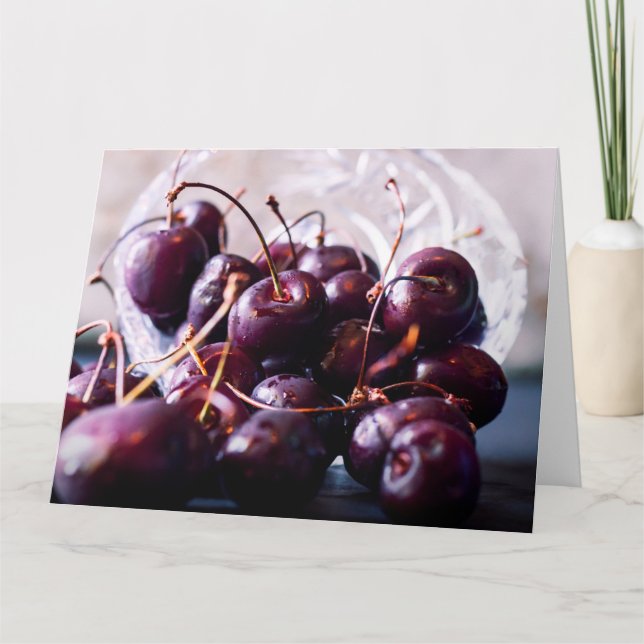 Cherries Card (Front)