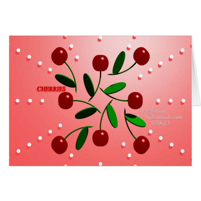 Cherries (card) (Front Horizontal)