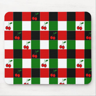 cherries, cherries, cherries, cherries mouse pad