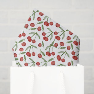 Cherries Decoupage Paper, Summer Fruit Tissue Paper