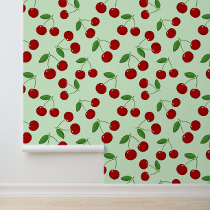 Cherries Design Wallpaper