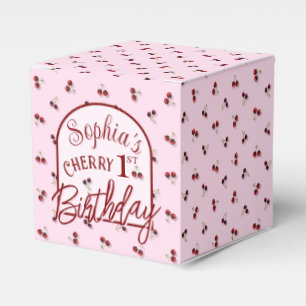 Cherries Favour Box