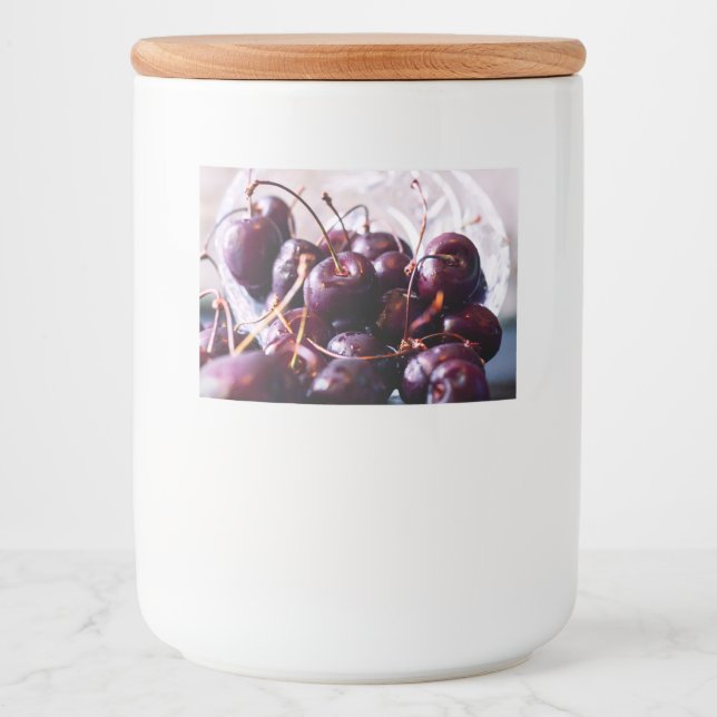 Cherries Food Label (Front)