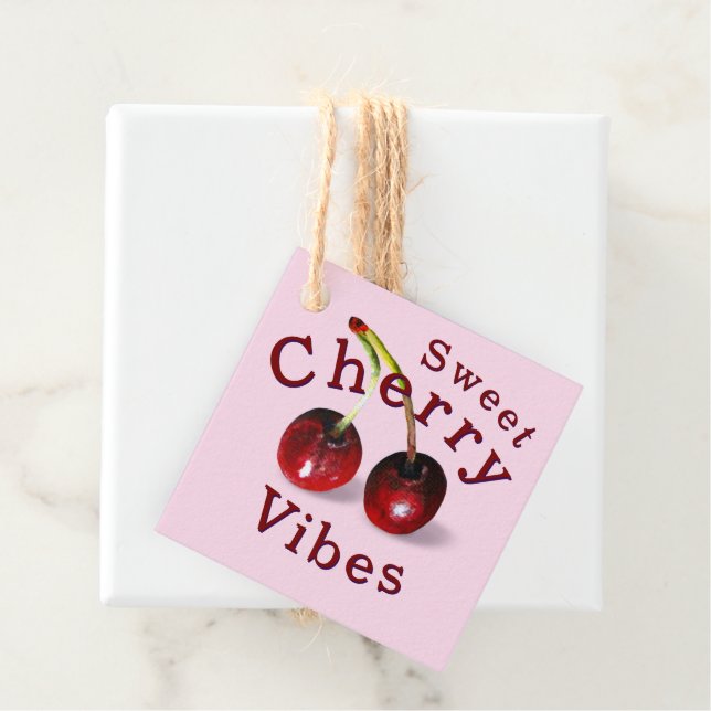 Cherries Gift Tag (In Situ)