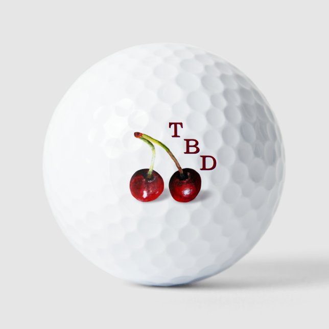 Cherries Golf Ball (Front)