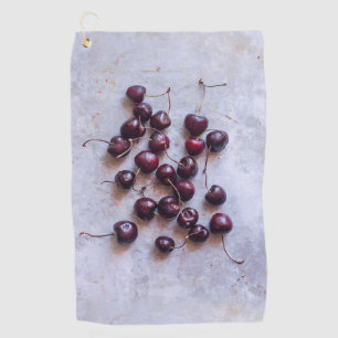 Cherries Golf Towel