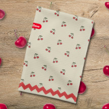 Cherries Hand Towel 