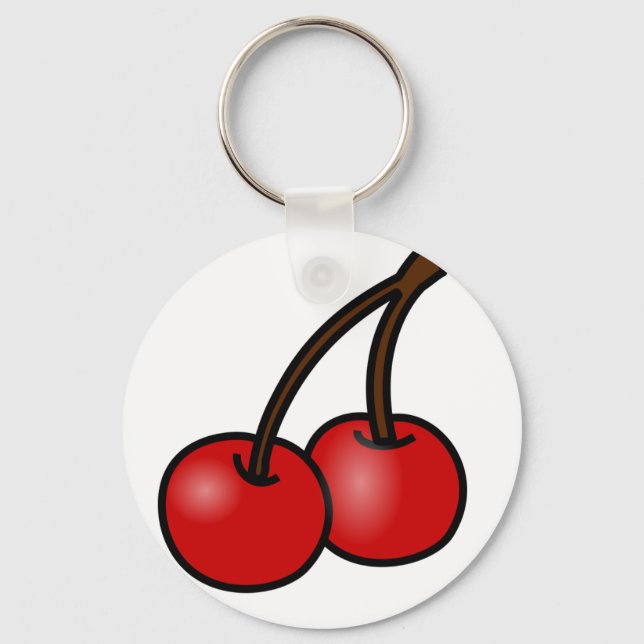 Cherries Keychain (Front)