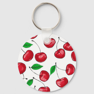 Cherries Keychain