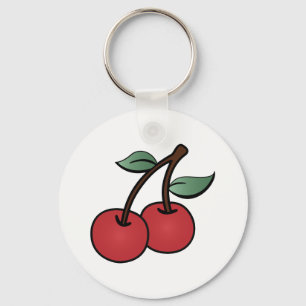 Cherries Keychain