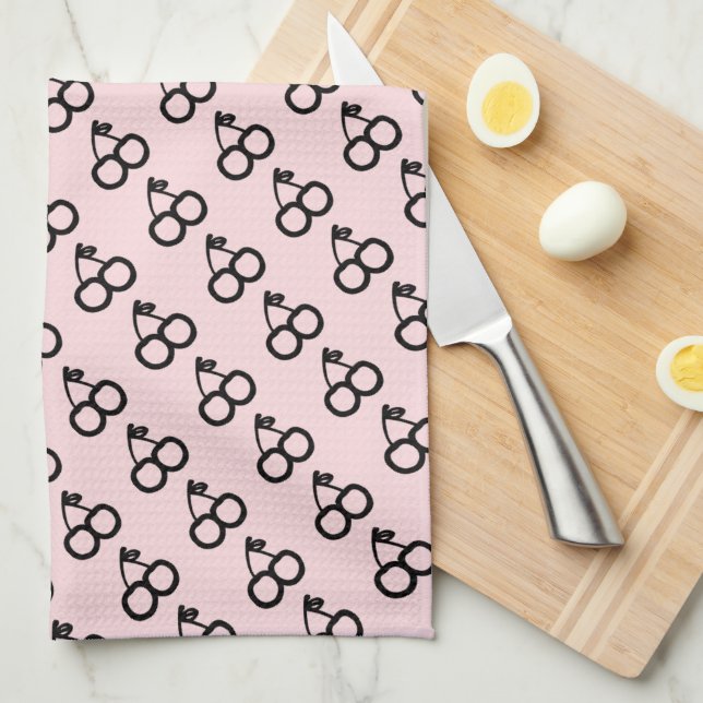 Cherries Kitchen Towel (Quarter Fold)
