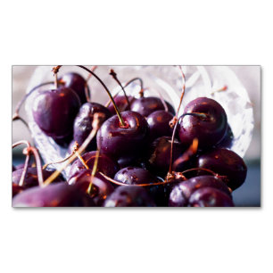 Cherries Magnetic Business Card
