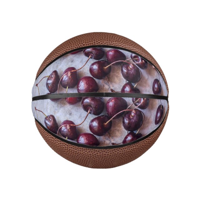 Cherries Mini Basketball (Front)
