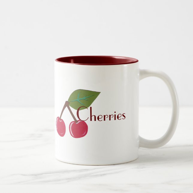 Cherries Mug (Right)
