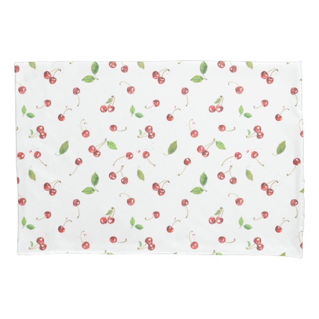 "Cherries" pillow case (Front)