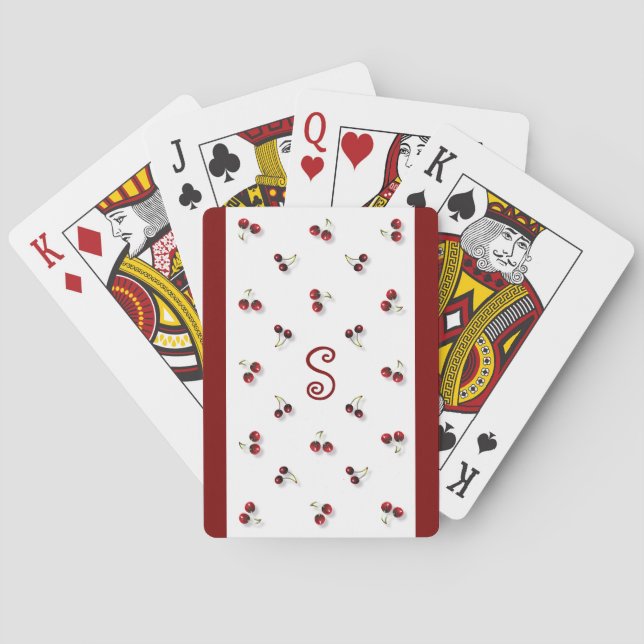 Cherries Playing Cards (Back)