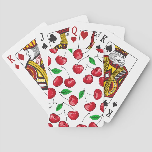 Cherries Playing Cards (Back)