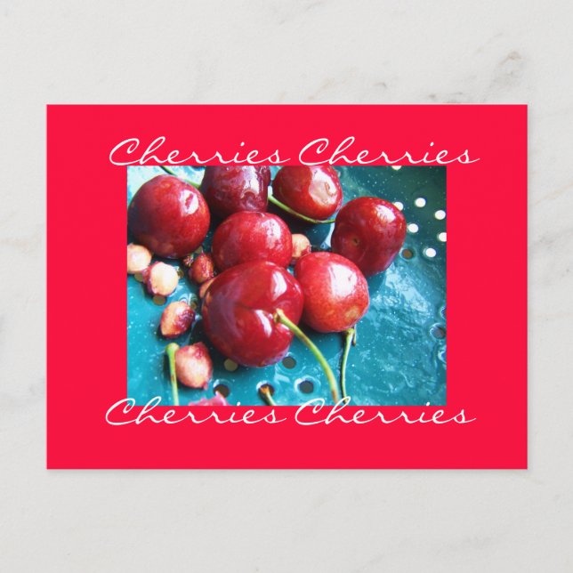 Cherries Postcard (Front)