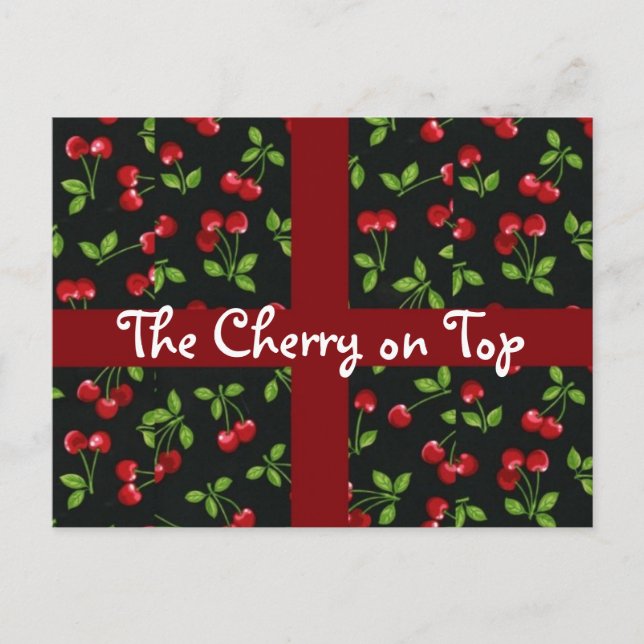 Cherries Postcard (Front)