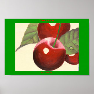 Cherries Poster