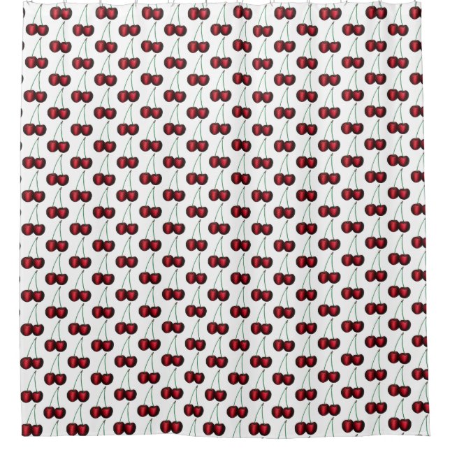 Cherries Ripe Red Cherry Summer Fruit Print (Front)