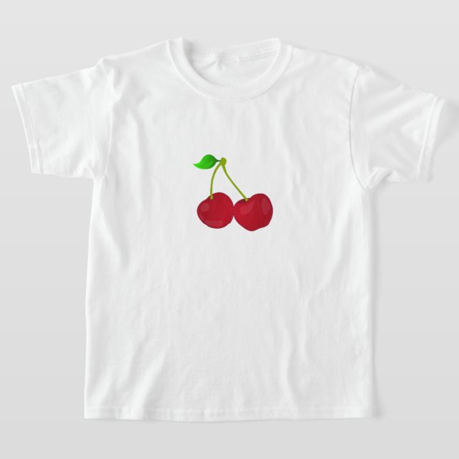 Cherries shirt (Laydown)