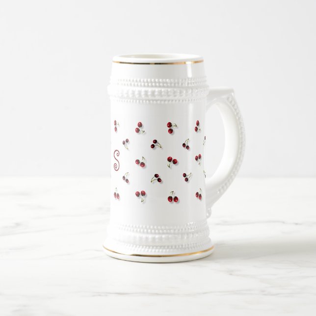 Cherries Stein (Front Right)