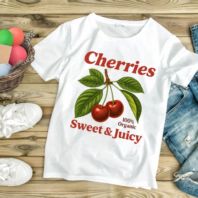 cherries sweet & juicy  T-Shirt (Creator Uploaded)