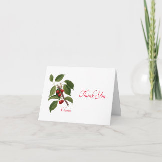 "Cherries" Thank You Card
