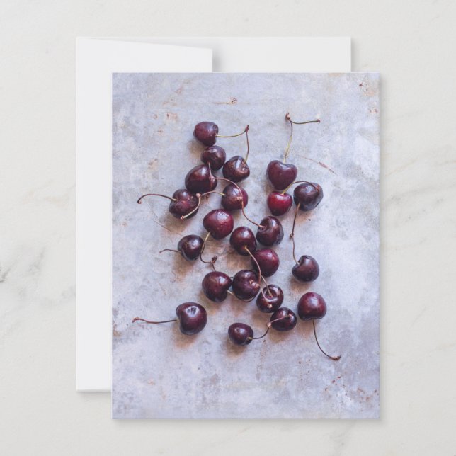 Cherries Thank You Card (Front)