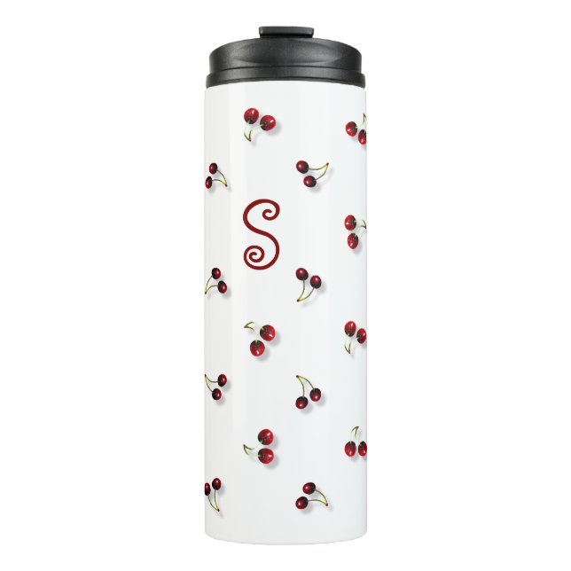 Cherries Thermal Mug (Front)