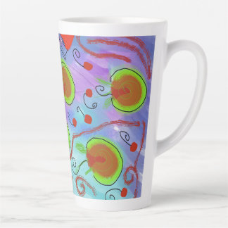 cherries To Drink Latte mug