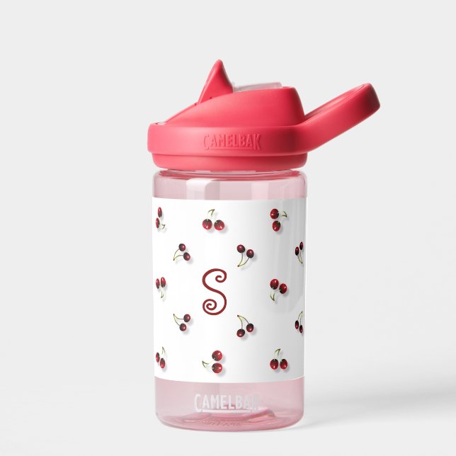 Cherries Water Bottle (Left)
