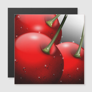 Cherries with Dew Drops
