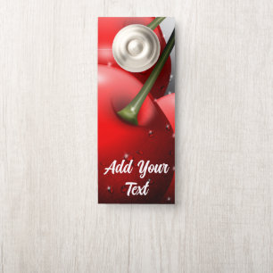 Cherries with Dew Drops Door Hanger