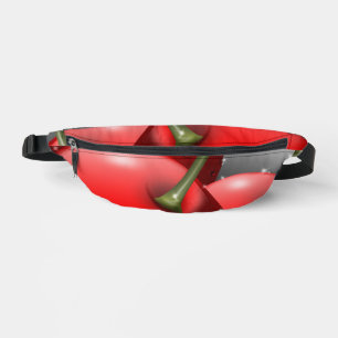 Cherries with Dew Drops Fanny Pack