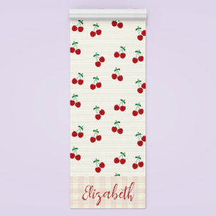 Cherries Yoga Mat