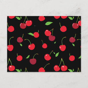 Cherry 2 holiday postcard