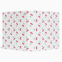 Cherry Aesthetic Cherries Pattern White