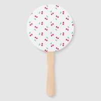 Cherry Aesthetic Cherries Pattern White Wedding