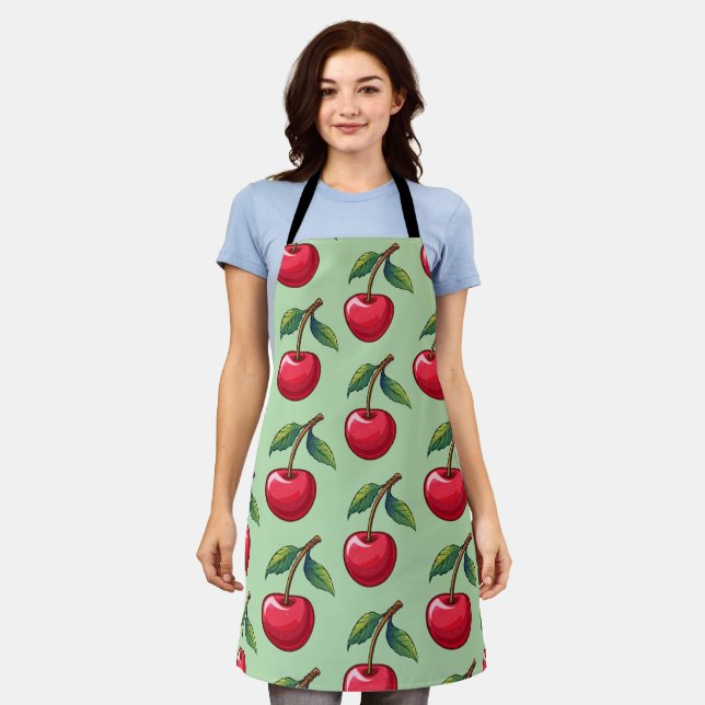 Cherry Apron (Worn)