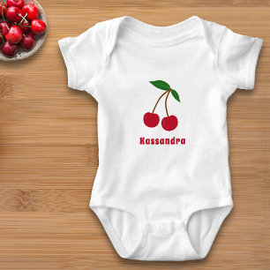 Cherry Baby Bodysuit