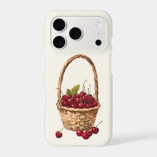 Cherry Basket iPhone Case Woven Basket Still Lif
